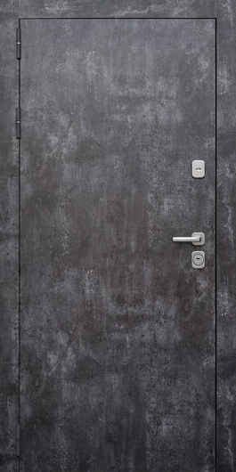 Стальная дверь с отделкой панелями МДФ «текстура камня» Стальная дверь с отделкой панелями МДФ «текстура камня»